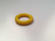 Durable Yellow Silicone Ring Chemical Resistance For Medical Equipment Industry